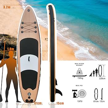 Amazon | SUPボード サップボード インフレータブル スタンドアップ